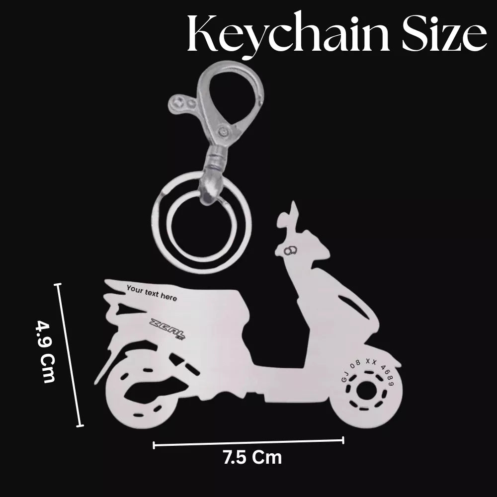 personalized Ampere keychain