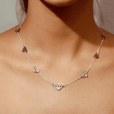 Diamonds are Forever Necklace