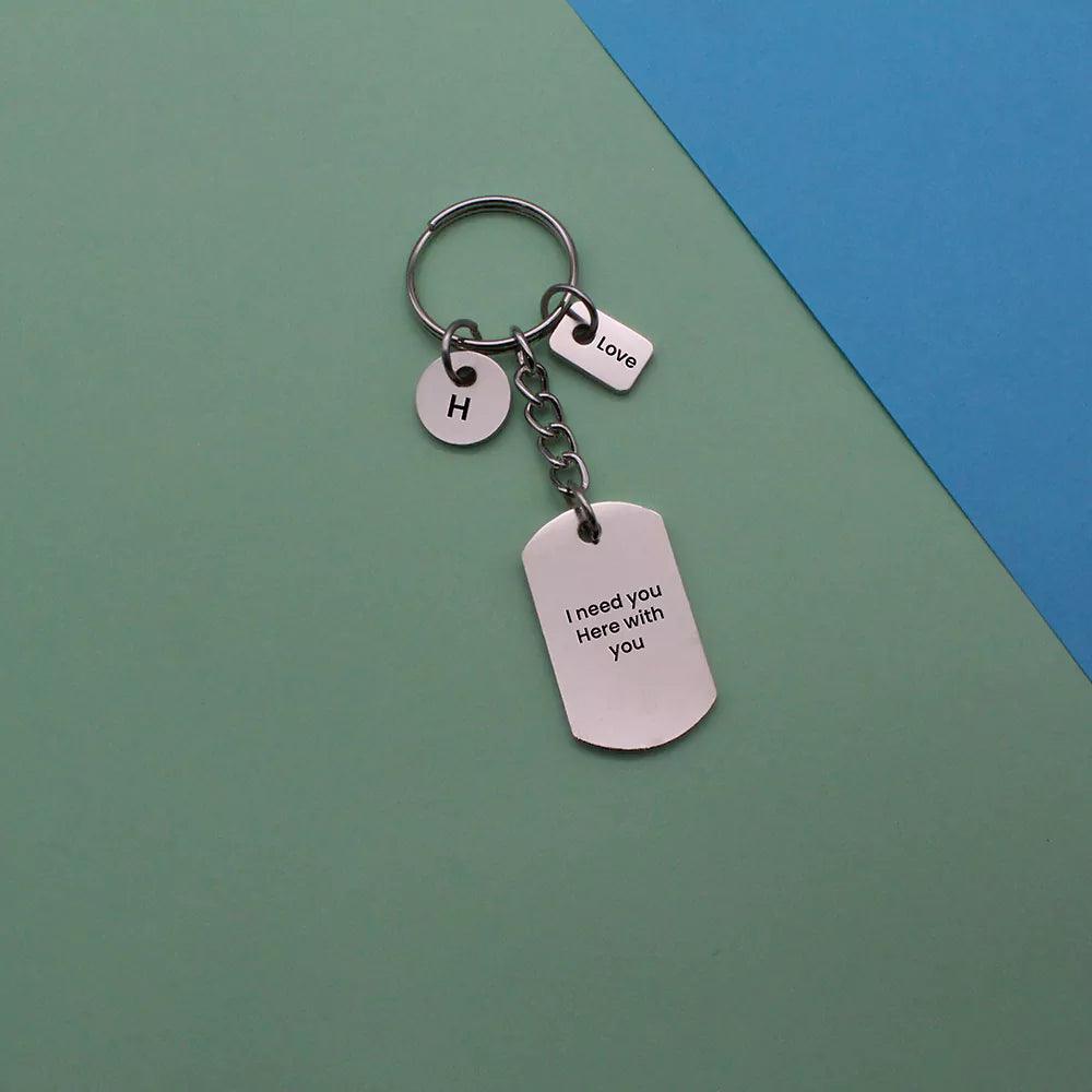 Drive Safe customized keychain - Main Image