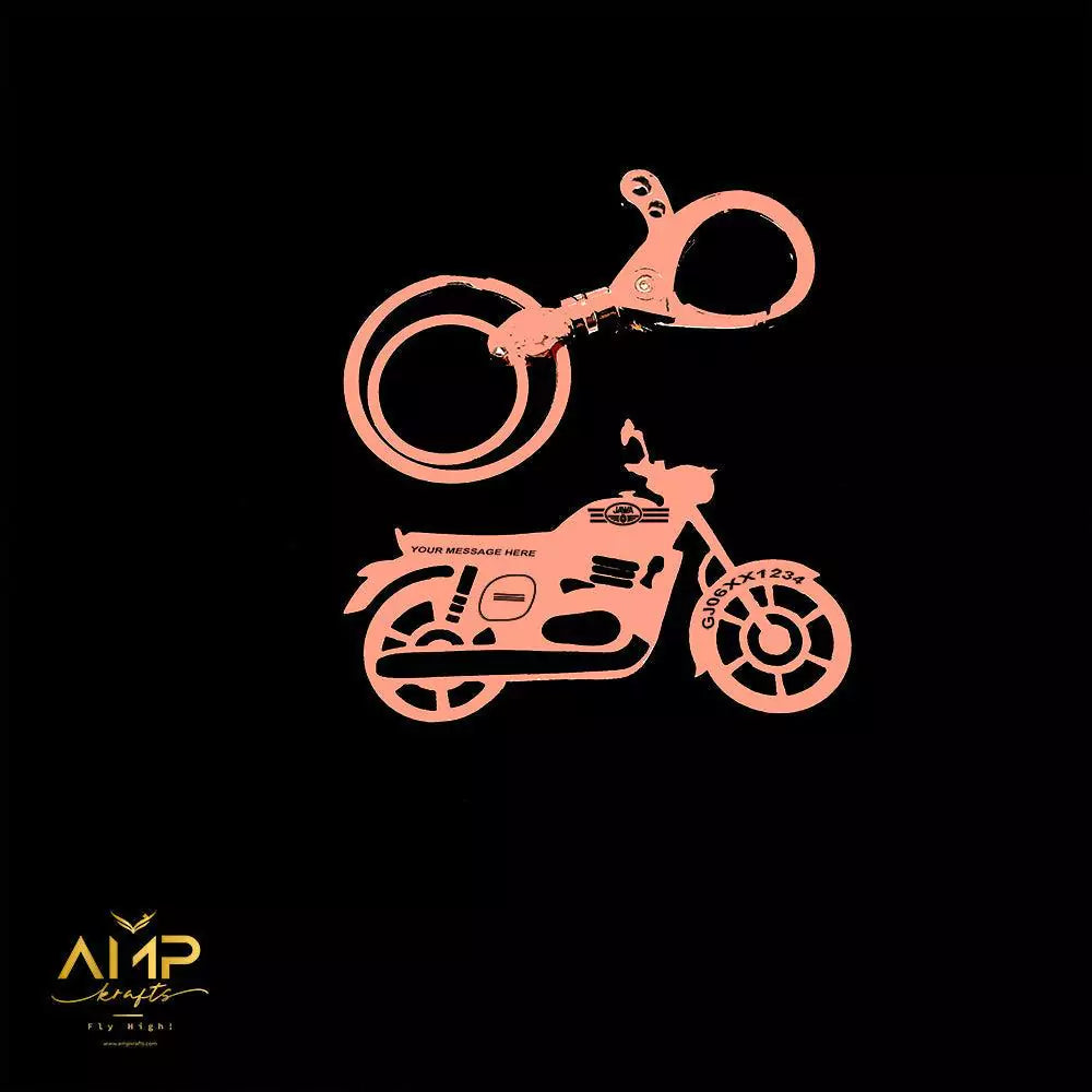 Jawa Midnight Keychain