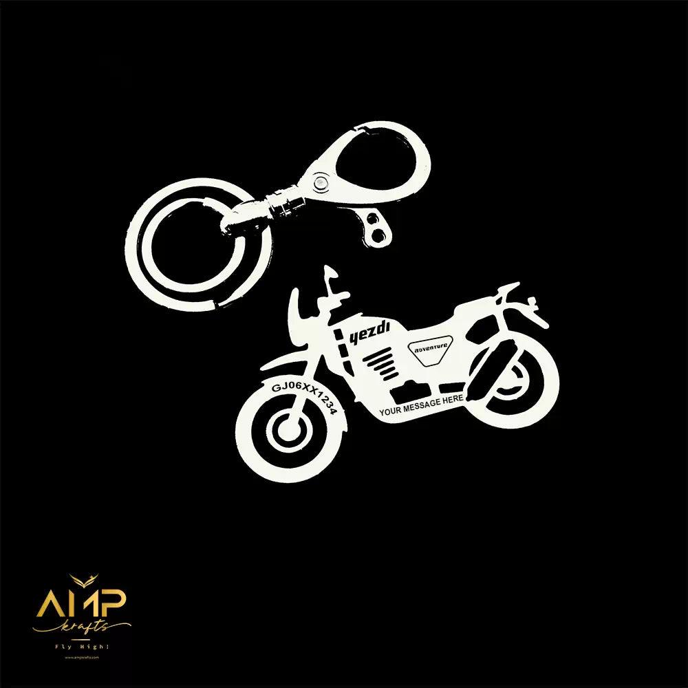 Yezdi Adventure Keychain
