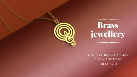 Ampkrafts personalised brass jewellery and keychains with eco-friendly charm