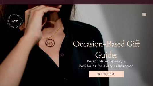 Occasion-Based Gift Guides: Personalized Jewelry & Keychains for Every Celebration