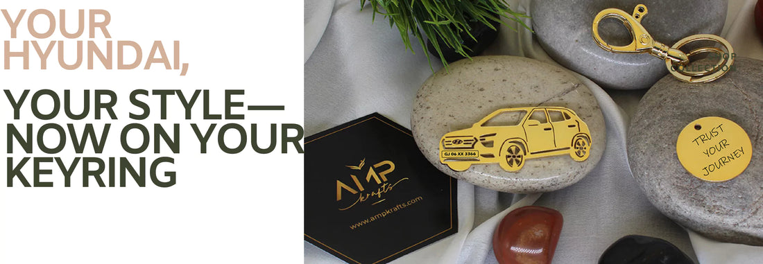Hyundai Personalized car keychains best for your car as a new accessory