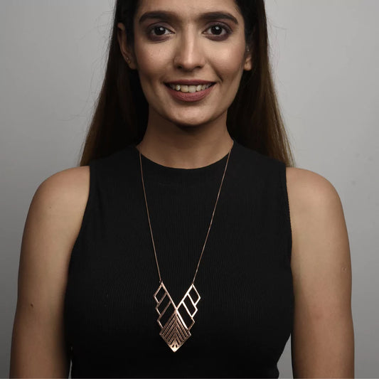 Flowstone Ascent Pendant Necklace - Unique Natural Stone Jewelry for Women