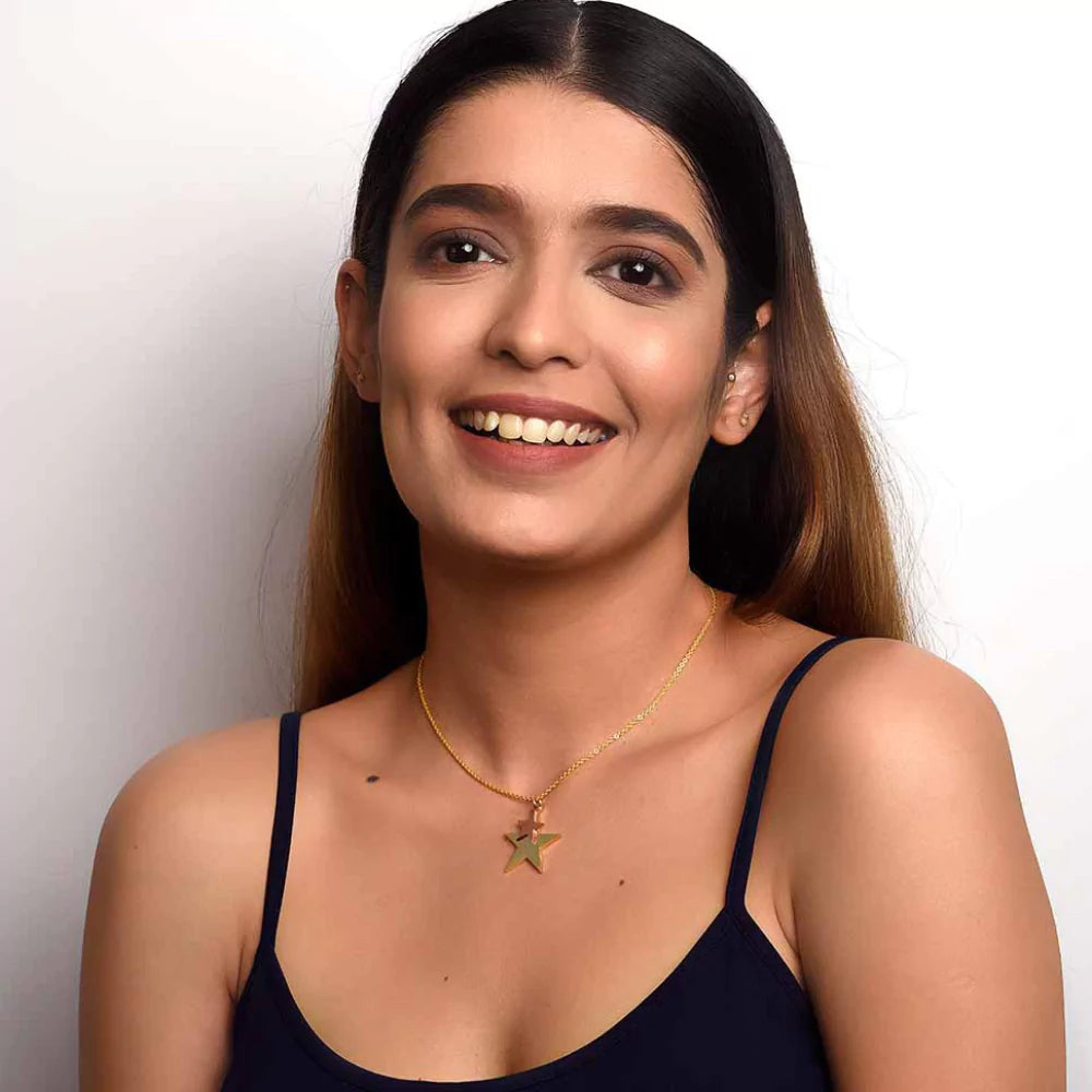 Starlight Pendant Necklace - Elegant Celestial-Inspired Jewelry for Women