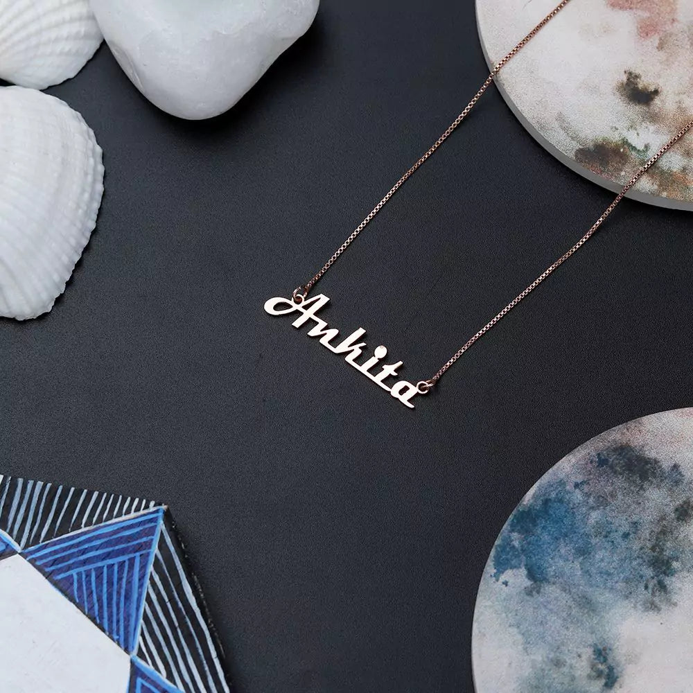 Signature Name Pendant