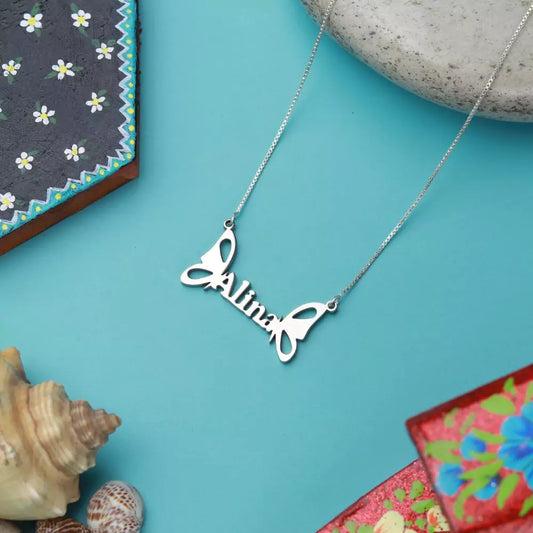 Flutter Name Pendant