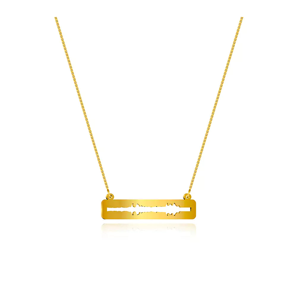 Together Pendant Necklace – Symbol of Love and Unity in Gold Finish