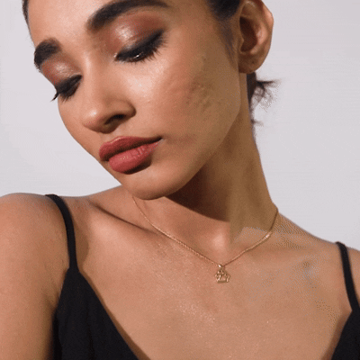 Paw Print Pendant Necklace