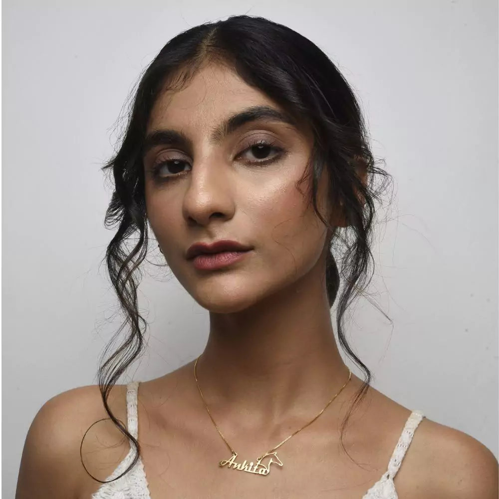Lil Horsey Tag Custom Necklace