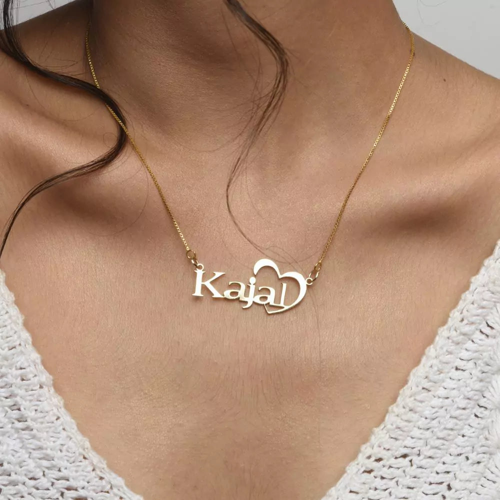 Heartily Custom Name pendant