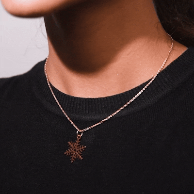 Snowflake Pendant Necklace