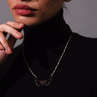 Cupid heart Pendant Necklace