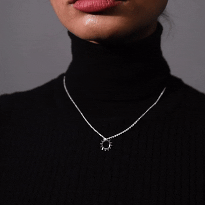 Sun Pendant Necklace