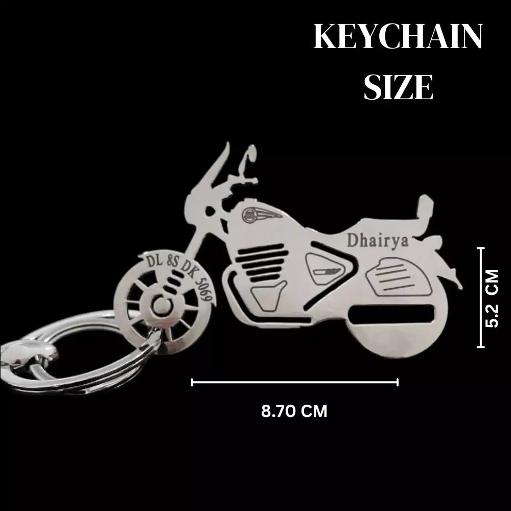 Royal Enfield Super Meteor 650 Keychain