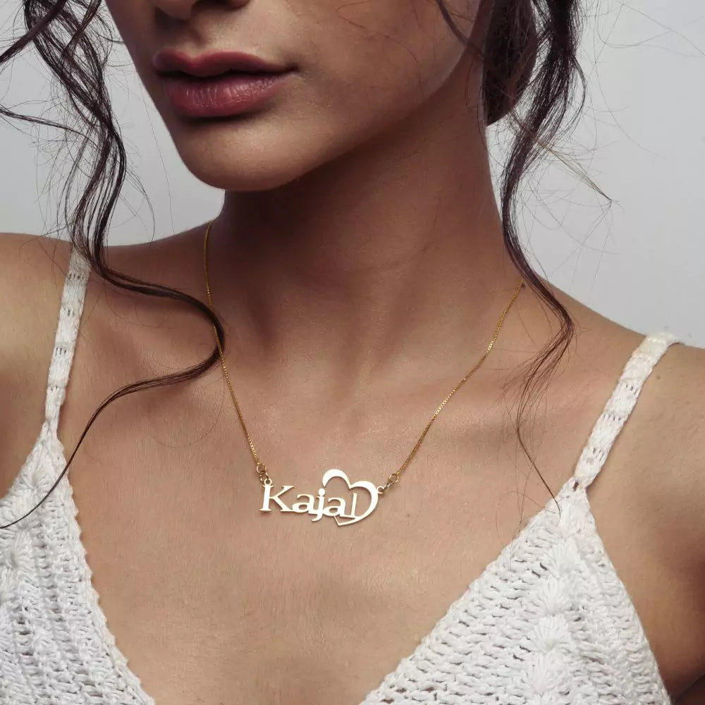 Heartily Custom Name pendant