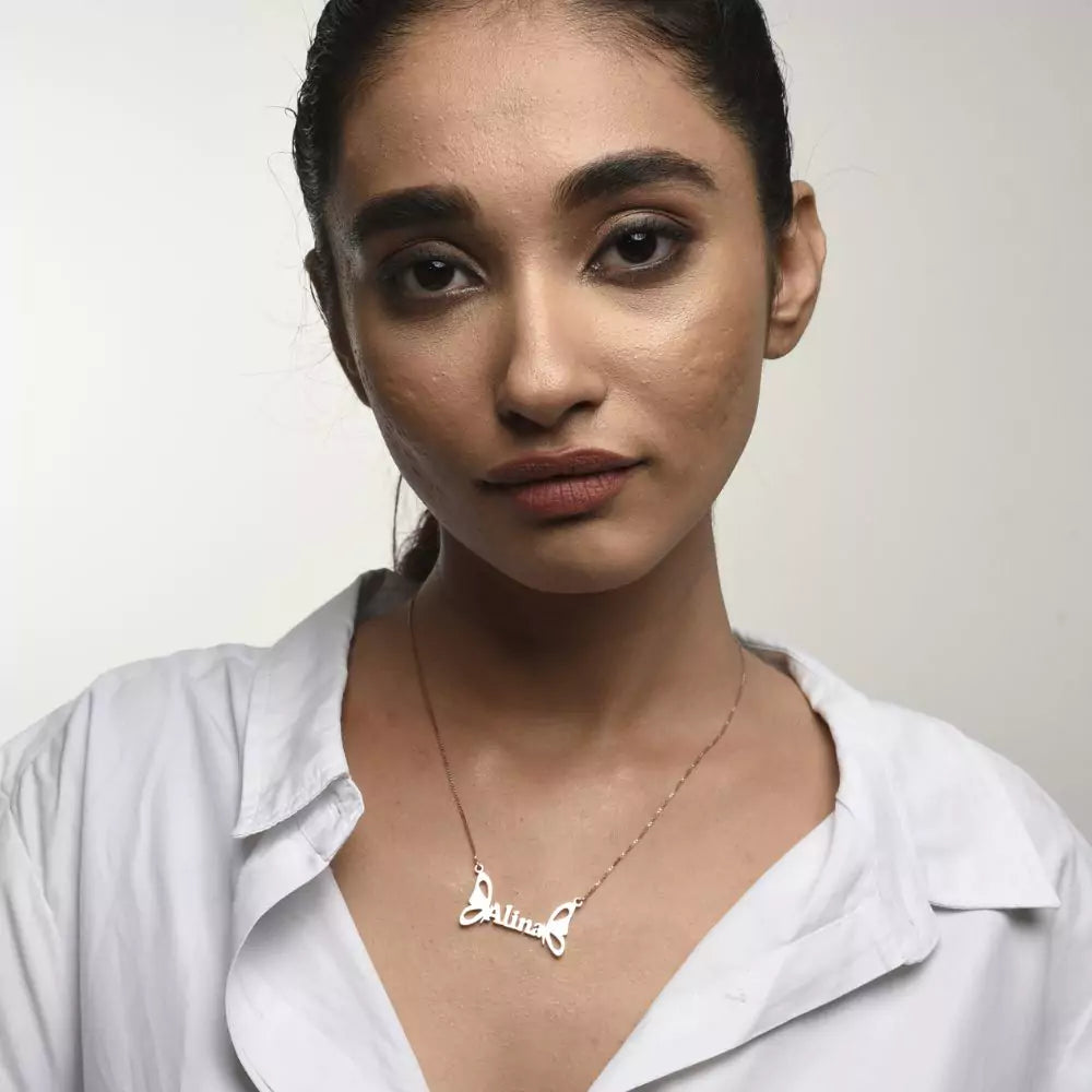 Flutter Name Pendant