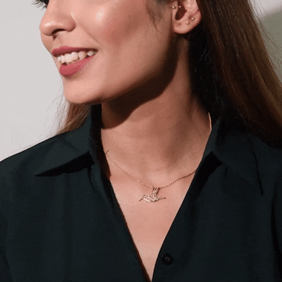 Hummingbird Pendant Necklace