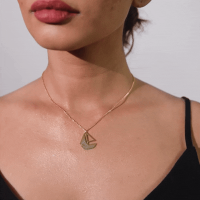 Sailboat Pendant Necklace