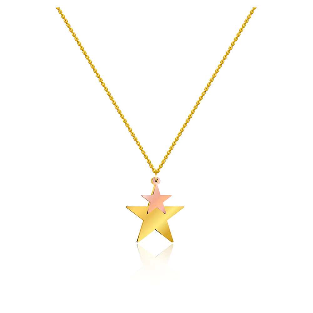 Starlight Pendant Necklace - Elegant Celestial-Inspired Jewelry for Women