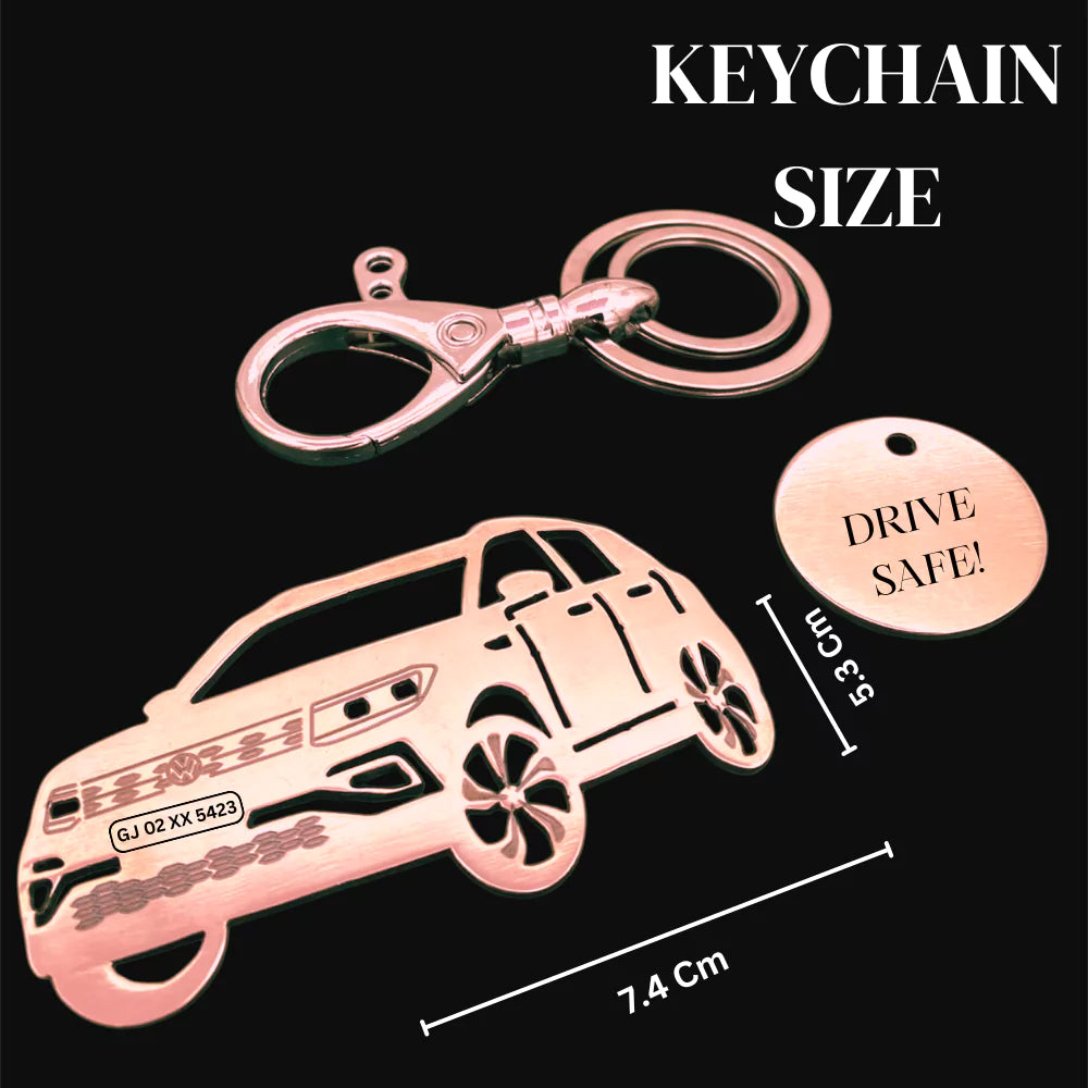 Volkswagen Taigun Keychain