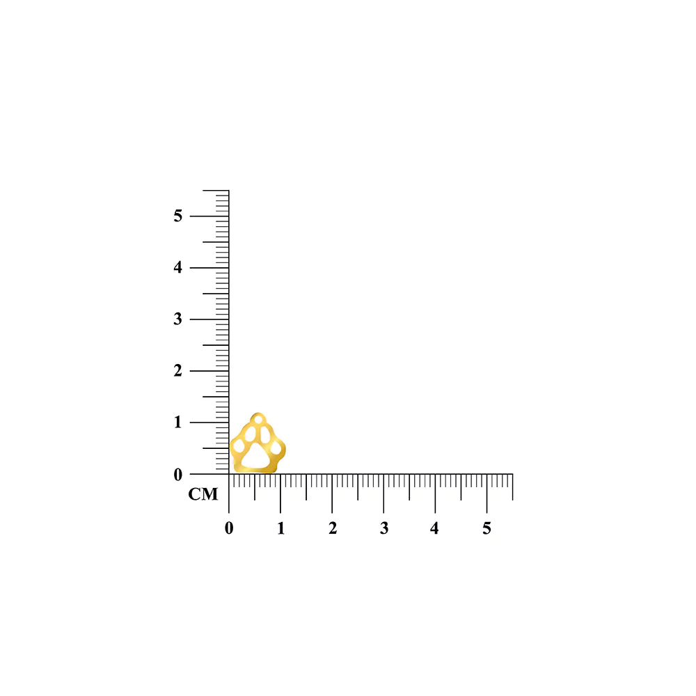 Paw Print Pendant Necklace - Personalized Pet-Inspired Jewelry for Animal Lovers