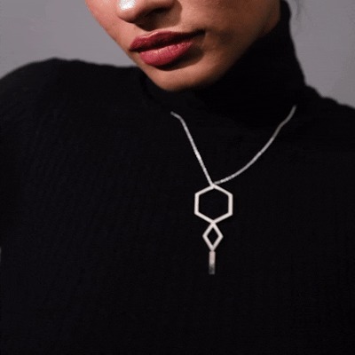 Regal Sceptre Pendant Necklace