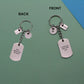 Drive Safe customized keychain