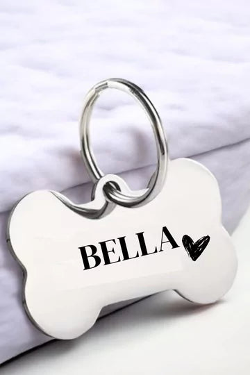 Perfect Paw Heart Dog Collar Tag