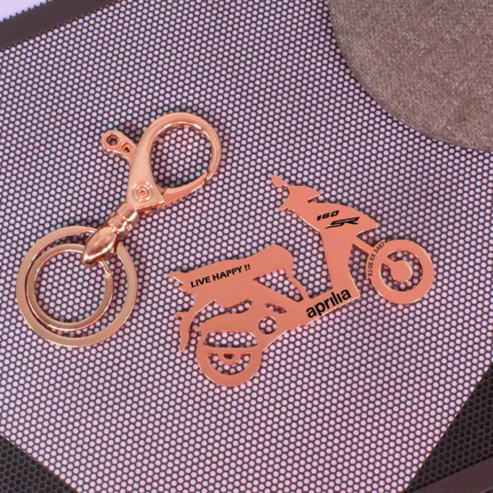 Emotional scooter keychain – perfect gift to express love for your riding partner