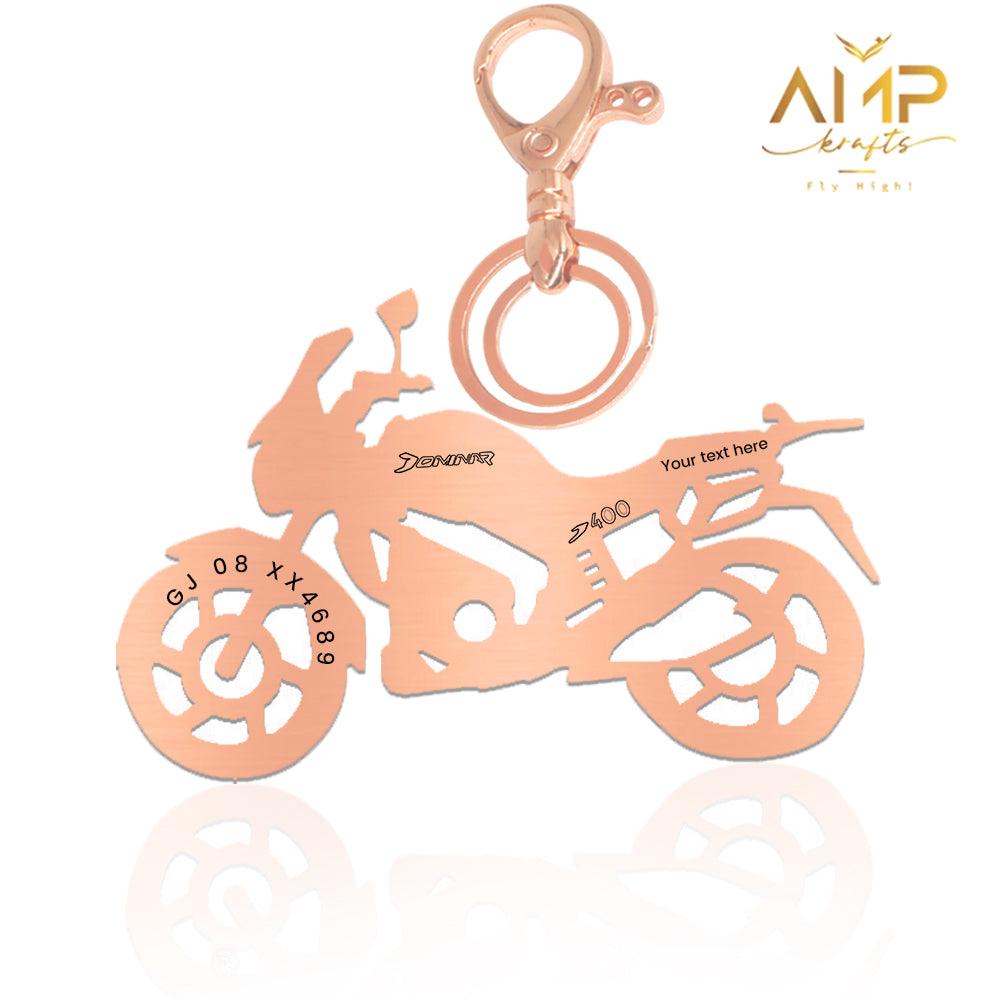 Bajaj Dominar 400 Keychain - Ampkrafts