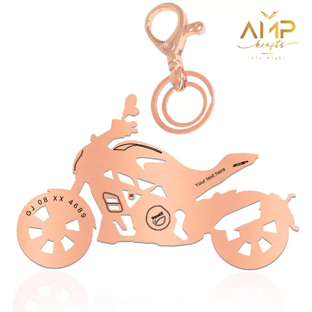 Custom Benelli 502 CC keychain romantic gift for him