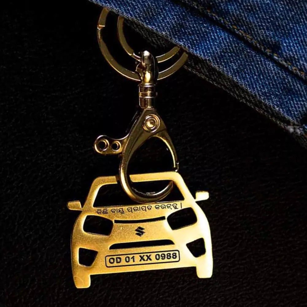 Maruti Suzuki Brezza metal key holder, sturdy and long-lasting