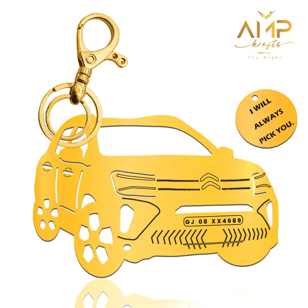Citroen C5 Aircross metal key holder, solid and durable design