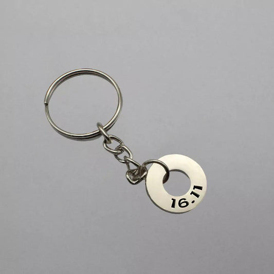 Couple date keychain - Ampkrafts