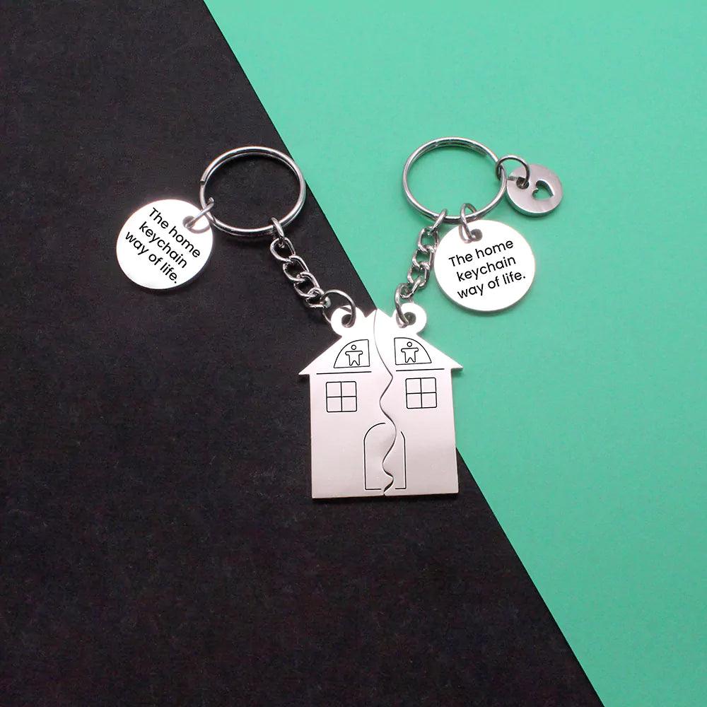 Couples House Keychains - Ampkrafts