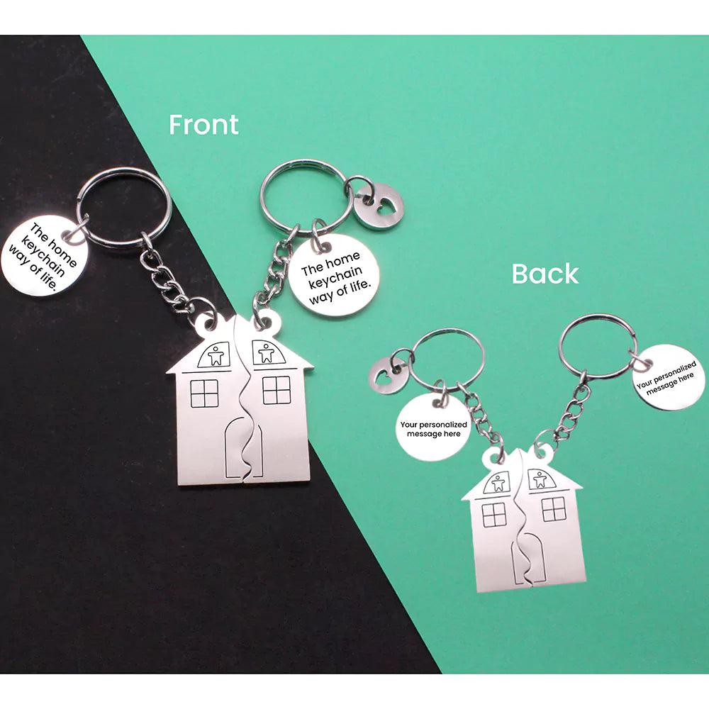 Couples House Keychains - Ampkrafts