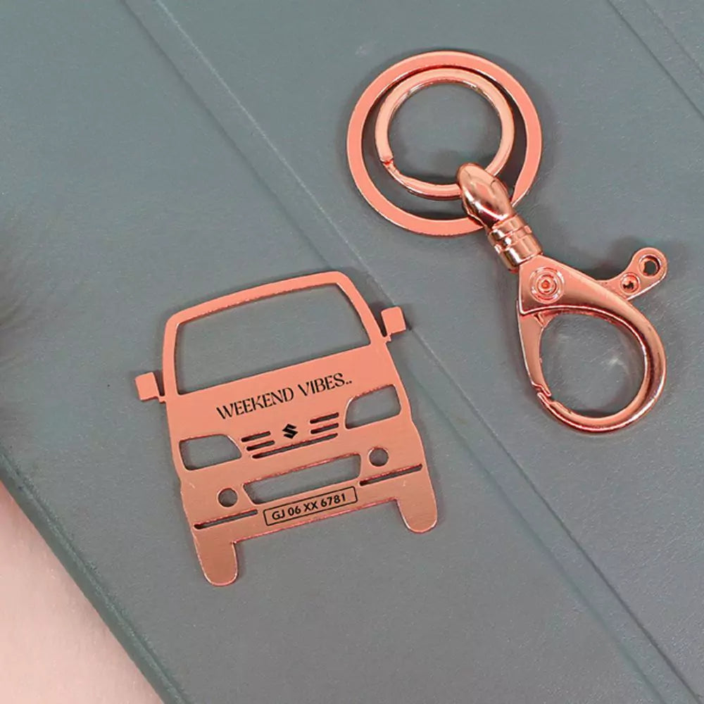 Maruti Suzuki EECO personalized keychain, dependable accessory for daily use