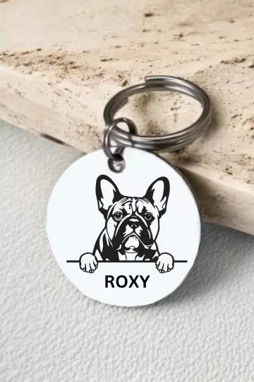 French Bulldog Dog Collar Personalized