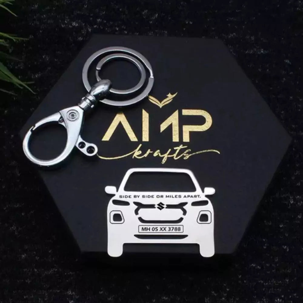 Suzuki Grand Vitara personalized keychain, rugged accessory for SUV owners
