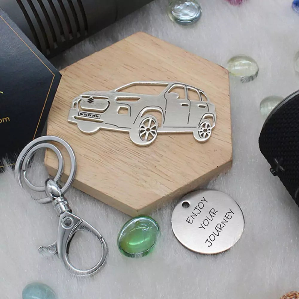 Personalized Grand Vitara key tag, sturdy and reliable car companion