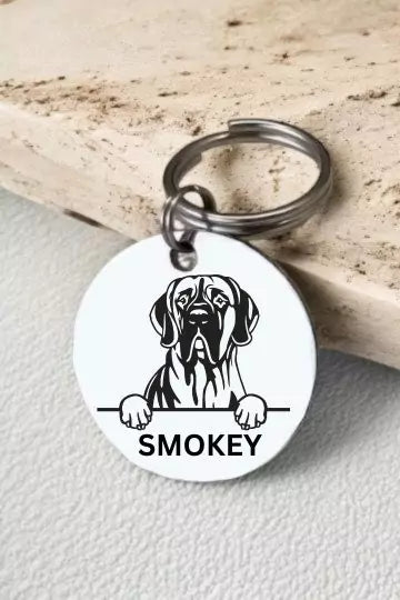Great Danes Dog Collar Personalized