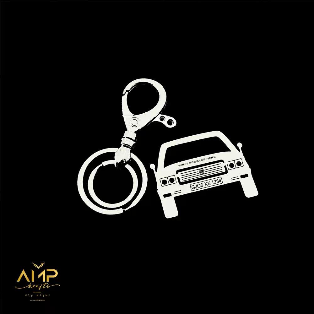 Personalized Contessa keychain gift for husband