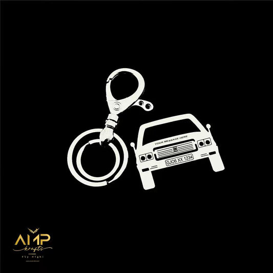 Personalized Contessa keychain gift for husband