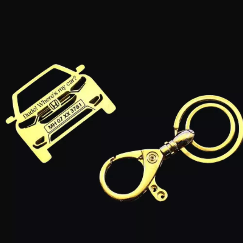 Custom CR-V keychain, thoughtfully sized for easy handling