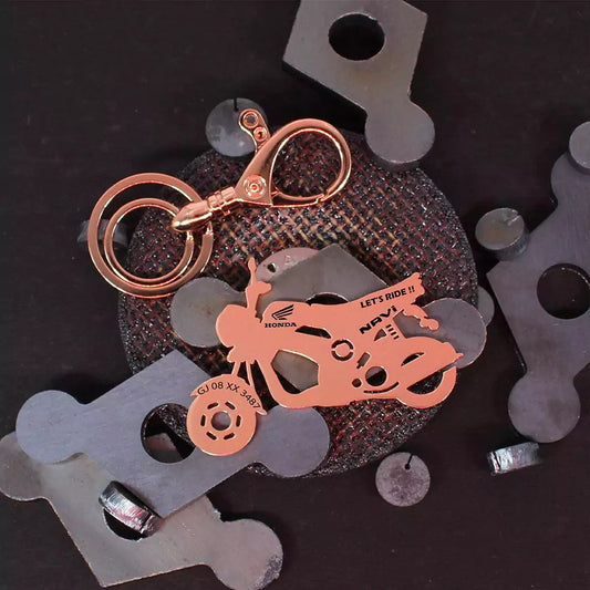 Personalized Honda Navi keychain for fun city rides