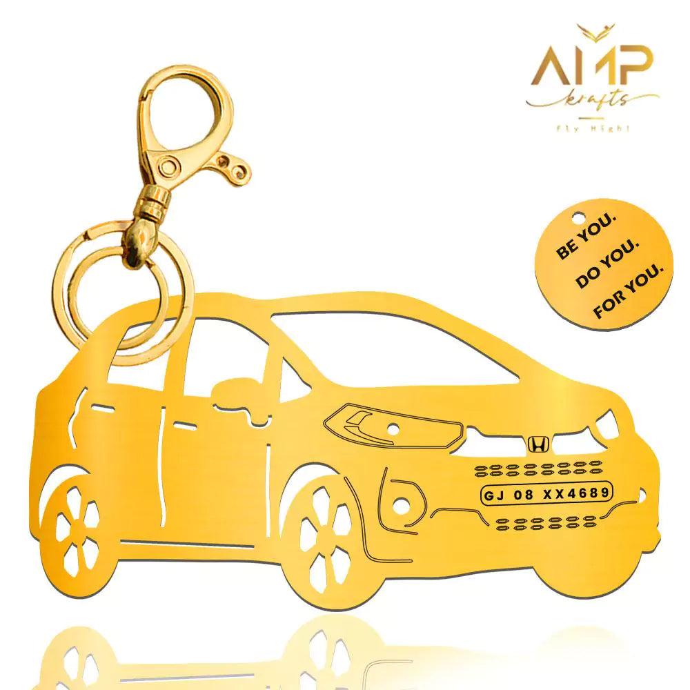 Personalized key tag for WR-V, small gift with emotional value