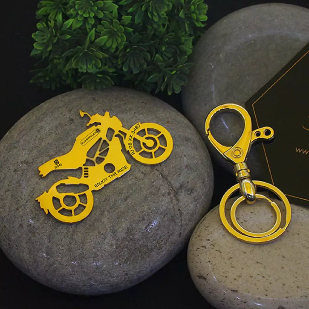 Urban rider gift keychain for Svartpilen 250 lovers