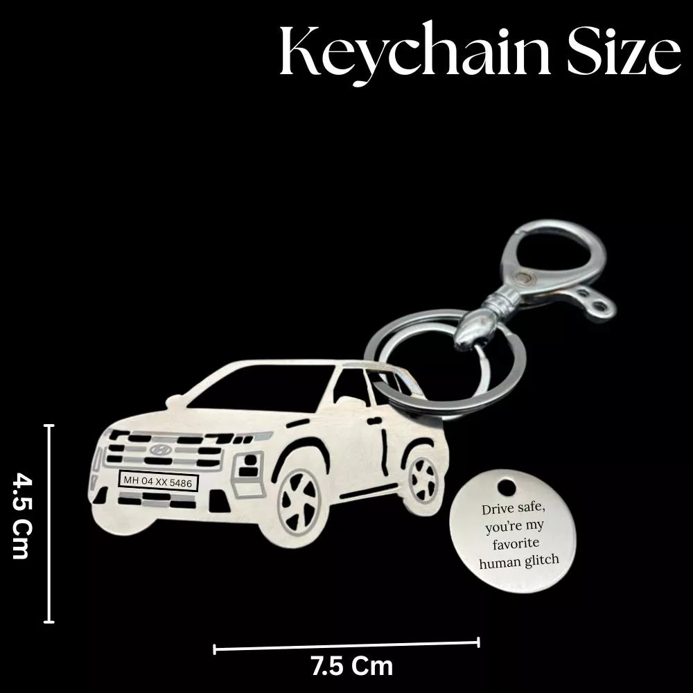 Hyundai Creta 2025 Keychain